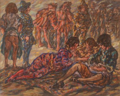 Adrien GODIEN (1873-1949)
The conciliabule...