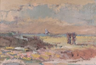 Marc DE MICHELIS (1947)
Landscape, 1987
Oil...