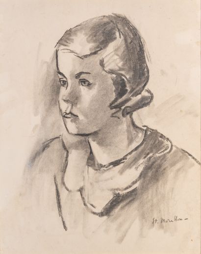 Étienne MORILLON (1884-1949)
Portrait of...