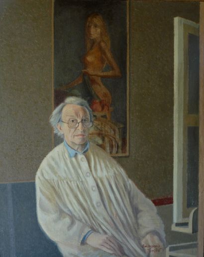Jean-Claude BESSON-GIRARD (1938-2021)

Autoportrait,...
