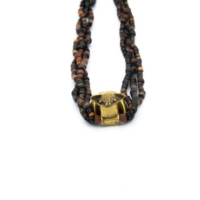 Antique necklace, probably from Sudan, composed...
