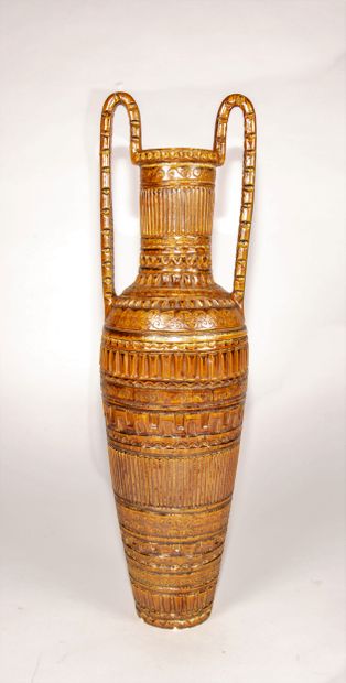 Marius BESSONE (born in 1929): two vases...