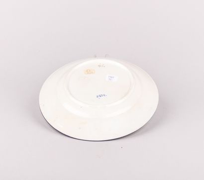 LONGWY,

Assiette en faïence émaillée polychrome...