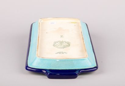 LONGWY,

Polychrome enamelled earthenware...