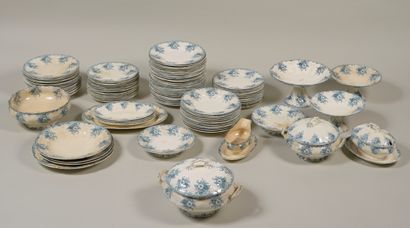LONGWY table service including: 

- A tureen

-...