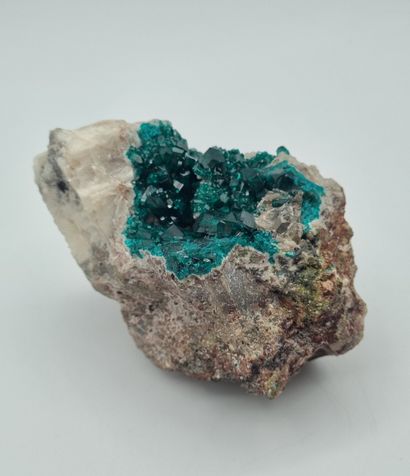 
Dioptase sur gangue

L : 13 cm ; l : 8 cm...