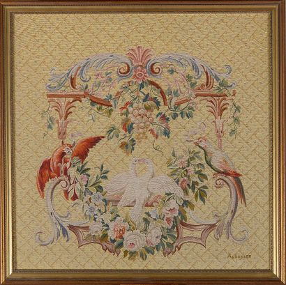 AUBUSSON. Maxime Fougerol, tapisserie, Les...