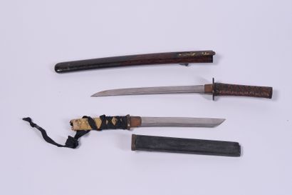 Two Wakizashi, Japan, Meiji period or later

L...