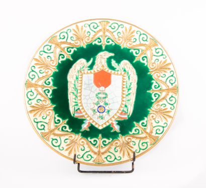 LONGWY and Pierre MIGNON,

Large earthenware...