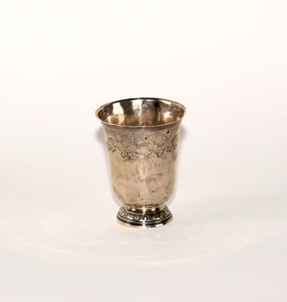 SENS, tulip-shaped silver kettledrum, upper...