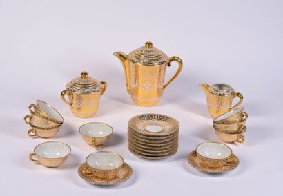 LE TALLEC, Paris 

Tea service in gilded...