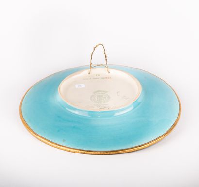 LONGWY and Pierre MIGNON,

Large earthenware...
