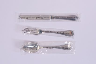 CHRISTOFLE

Silver-plated metal household...