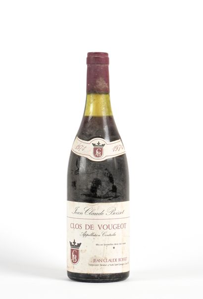 1 B CLOS DE VOUGEOT (Grand Cru) (3 cm; e.l.a;...