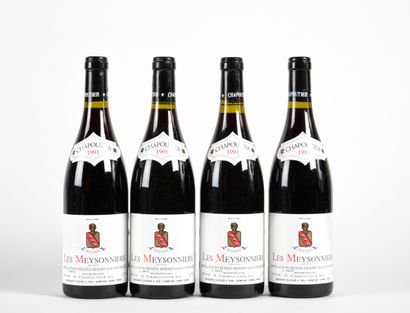 4 B CROZES-HERMITAGE LES MEYSONNIERS Chapoutier...