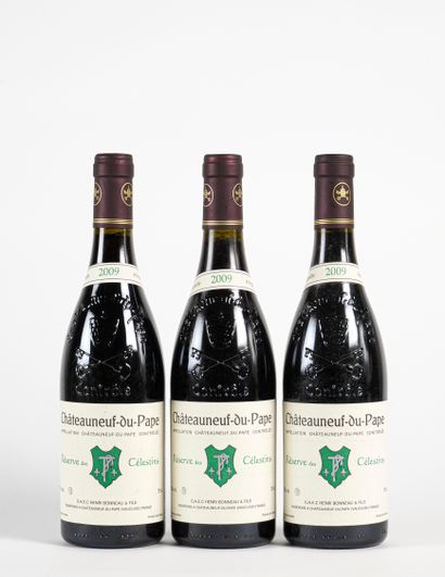 3 B CHÂTEAUNEUF DU PAPE RÉSERVE DES CÉLESTINS...