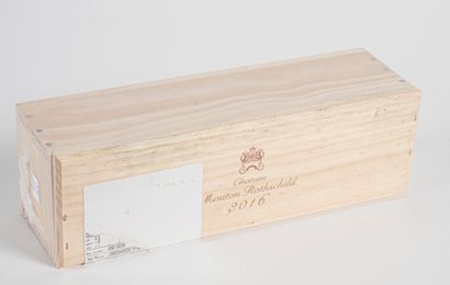 1 B CHÂTEAU MOUTON ROTHSCHILD (original wooden...