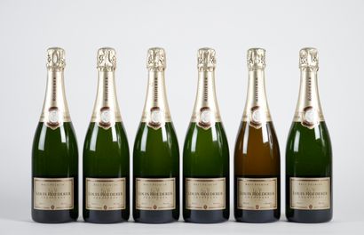 6 	B 	CHAMPAGNE BRUT PREMIER CRU 	Louis Roederer...