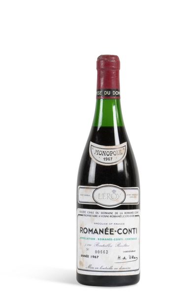 1 B ROMANÉE-CONTI (Grand Cru) (3,4 cm; e.t.h;...