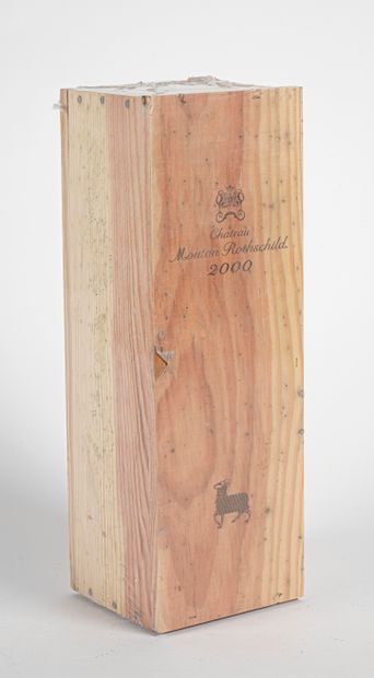 1 B CHÂTEAU MOUTON ROTHSCHILD (Caisss Bois...