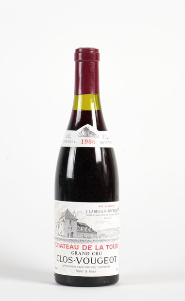 1 B CLOS-VOUGEOT (Grand Cru) (e.t.h. light)...