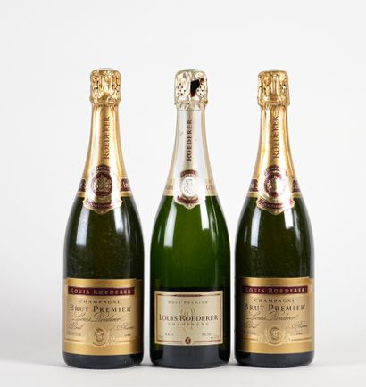3 	B 	CHAMPAGNE BRUT PREMIER CRU (1 coiffe...