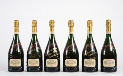 6 B PREMIERS CRUS CHAMPAGNE BRUT DEMOISELLES...