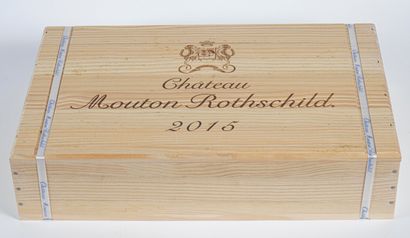 6 B CHÂTEAU MOUTON ROTHSCHILD (original wooden...