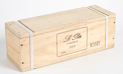 1 B CHÂTEAU LE PIN (original wooden case)...