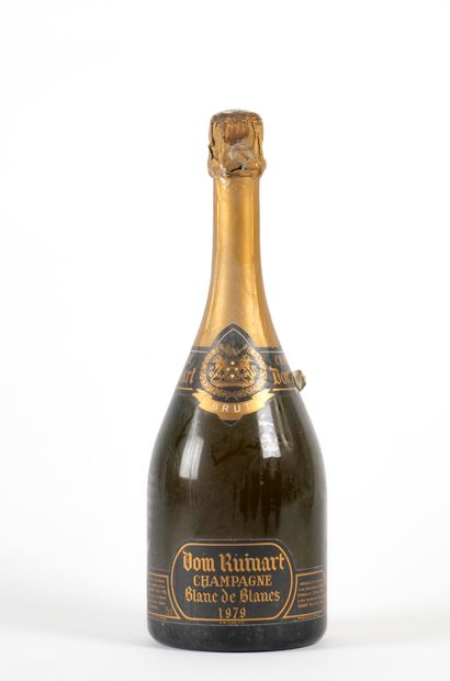 1 B CHAMPAGNE BRUT DOM RUINART Blanc de Blancs...
