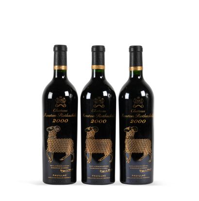 3 B CHÂTEAU MOUTON ROTHSCHILD GCC1 Pauillac...