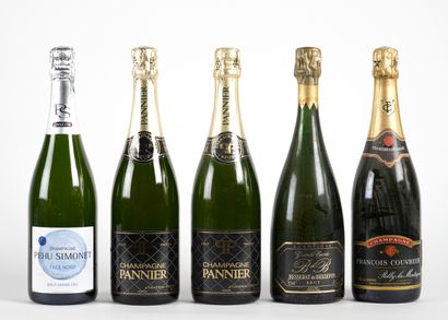 1 B CHAMPAGNE BRUT GRANDE CUVÉE BLANC DE...