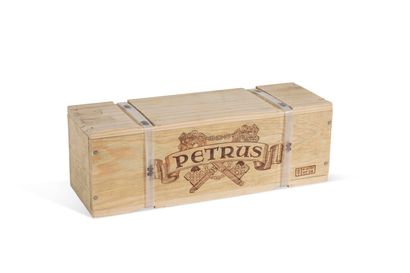 1 B PETRUS (original wooden case with a ring)...