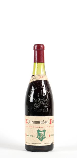 1 B CHÂTEAUNEUF DU PAPE RÉSERVE DES CÉLESTINS...