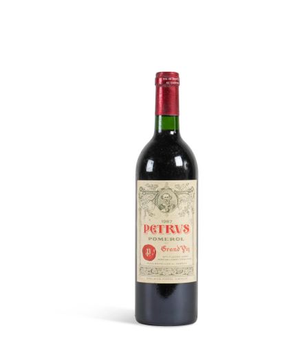 1 B PETRUS (e.l.a; some marks on top) Pomerol...