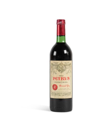 1 B PETRUS (B.G.-; capsule marks) Pomerol...