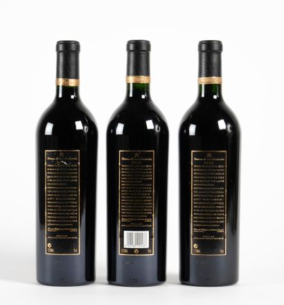 3 B CHÂTEAU MOUTON ROTHSCHILD (1 back label...
