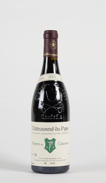 1 B CHÂTEAUNEUF DU PAPE RÉSERVE DES CÉLESTINS...