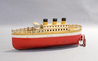 JEP UNIS France. 
Bateau paquebot mécanique...