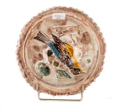 Paul POUCHOL (1904-1963)
Coupe oiseau en...