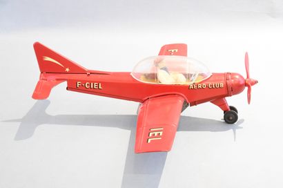 JOUSTRA. Aéro-club F-CIEL. 
Avion à friction...
