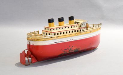JEP UNIS France. 
Bateau paquebot mécanique...