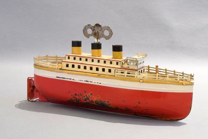 JEP UNIS France. 
Bateau paquebot mécanique...