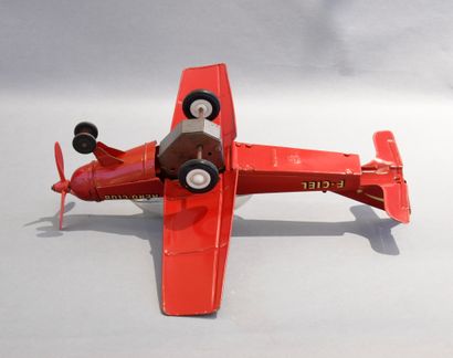 JOUSTRA. Aéro-club F-CIEL. 
Avion à friction...