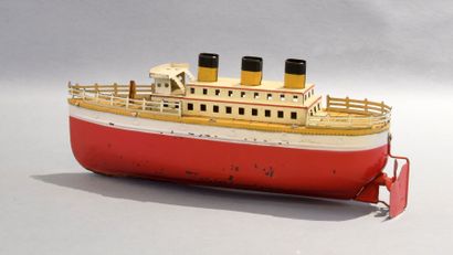 JEP UNIS France. 
Bateau paquebot mécanique...