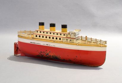 JEP UNIS France. 
Bateau paquebot mécanique...