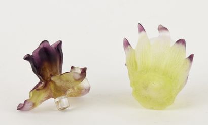 DAUM France, 
Perfume bottle in glass and...