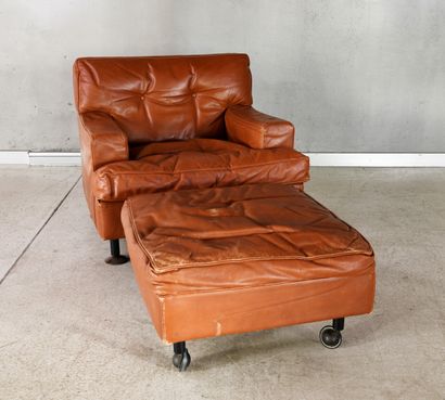 Marco ZANUSSO (1916-2001) for ARFLEX.
Armchair...