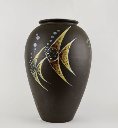 French work from the 1950s.
Large ovoid ceramic...