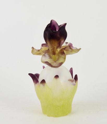 DAUM France, 
Perfume bottle in glass and...